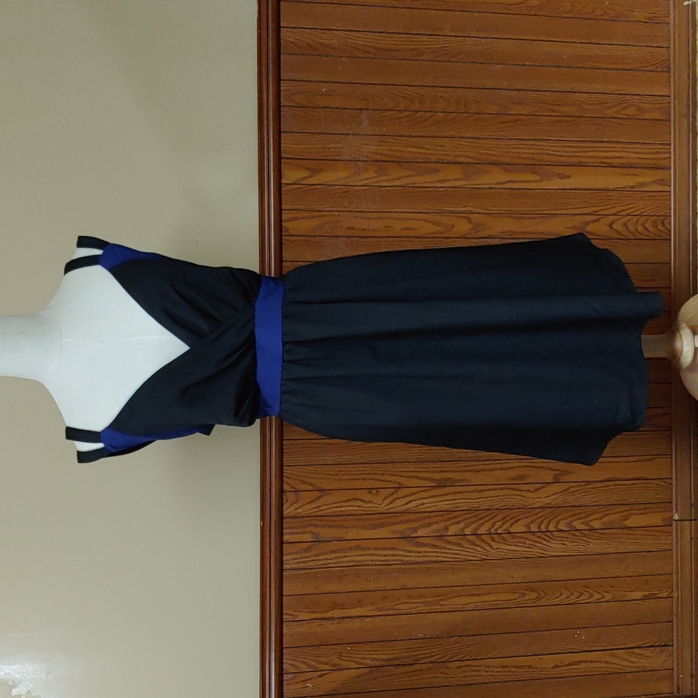 torrid Black & Blue Babydoll Dress 14